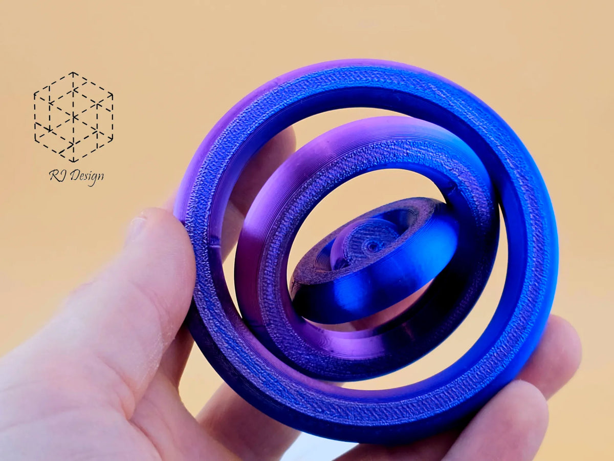 Fidget Gyroscopique Orbital - Jeux Print