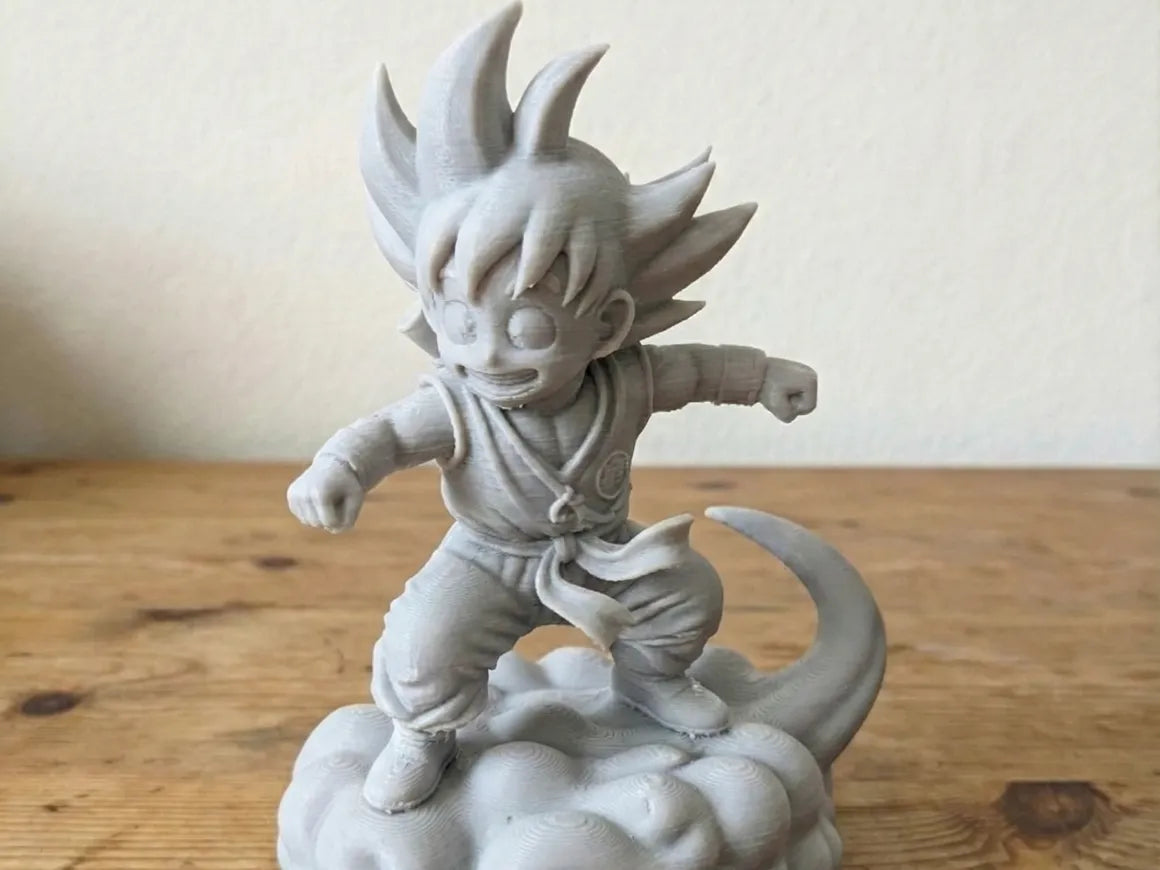 Goku sur le Nuage Magique (Dragon Ball) - Figurine Print
