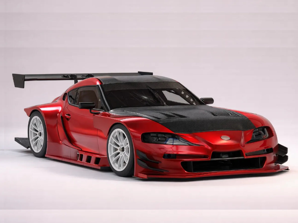 Toyota GR Supra GT300 Voiture de course MKV/A90 - Grande - Auto Print