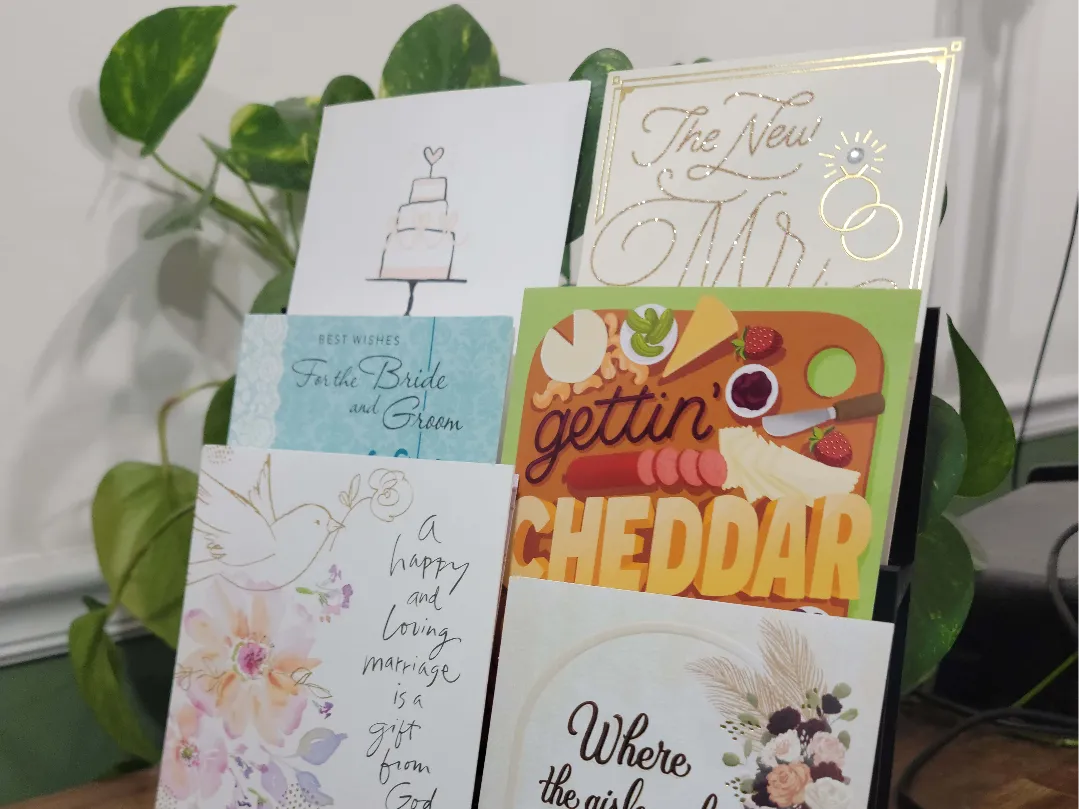 Présentoir de Cartes de Vœux - Fêtes Print
