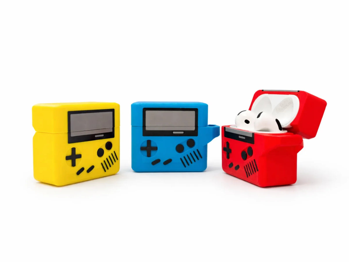 Étui Rétro Gameboy Airpods 4 - Voyage Print