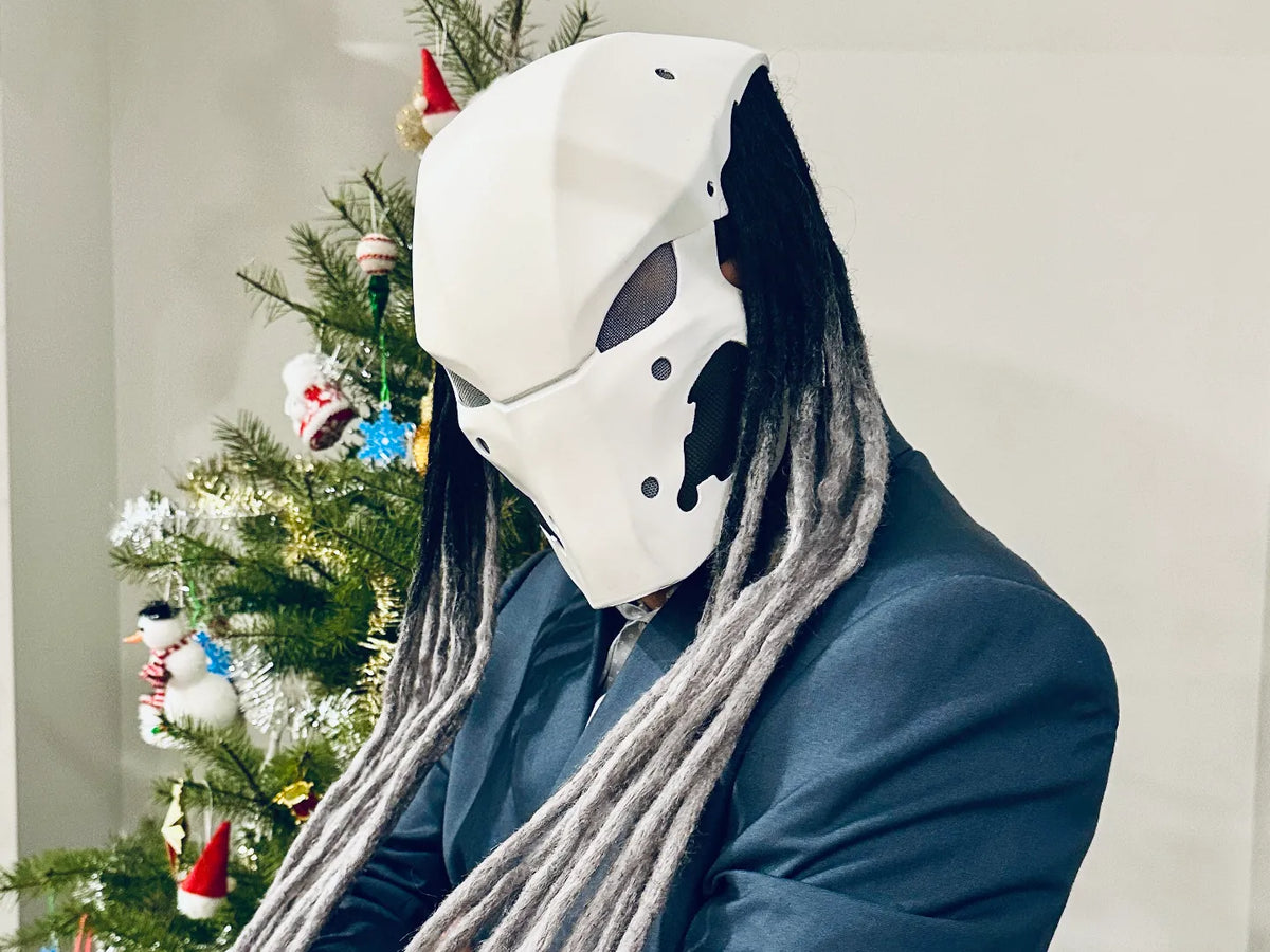 Masque de Prédateur Cybernétique - Monsieur et Madame Prédateur - Cosplay Print