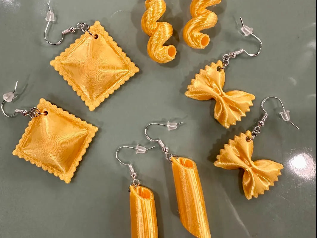 Charmes de pâtes - Bijoux Print