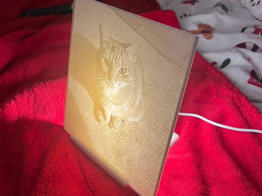 Kit lampe LED 001 - Support lithophane - Lumière Print