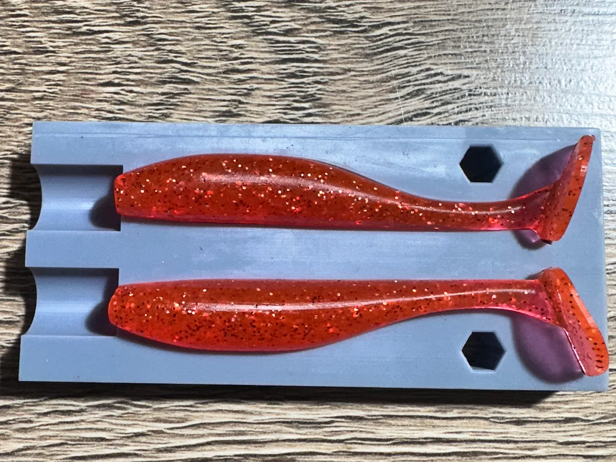 Moule à leurre souple Shad - Appât de pêche DIY - Outdoor Print