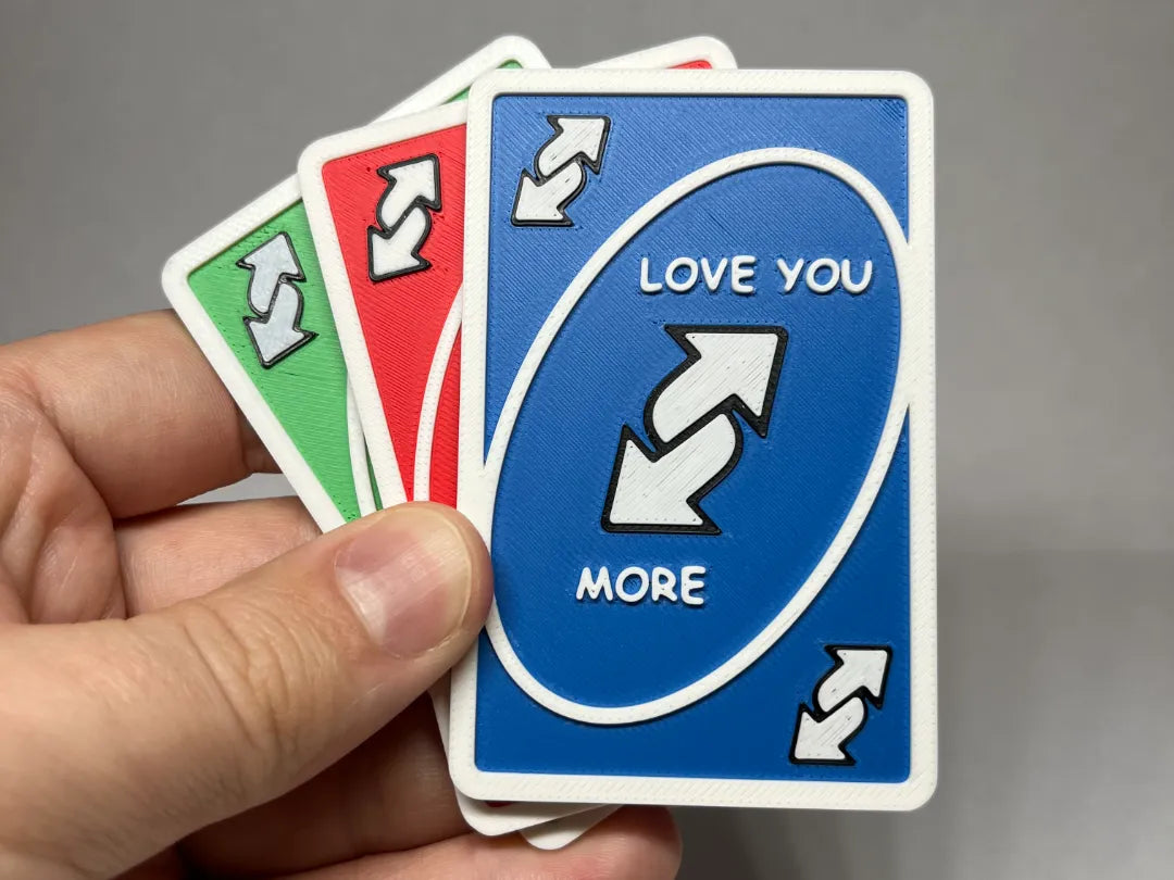 Love YOU More - Carte de Changement de Direction - Fêtes Print