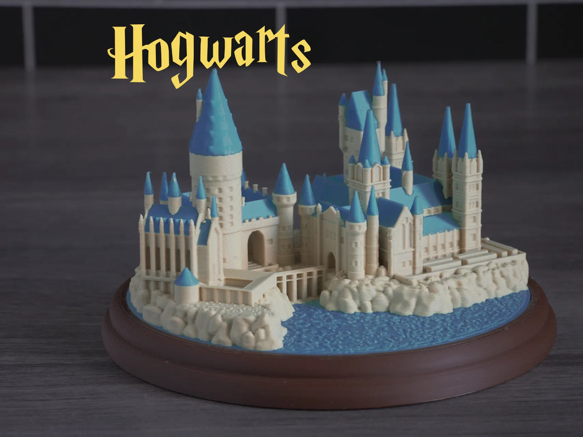 Diorama Harry Potter - Poudlard - Geek Print