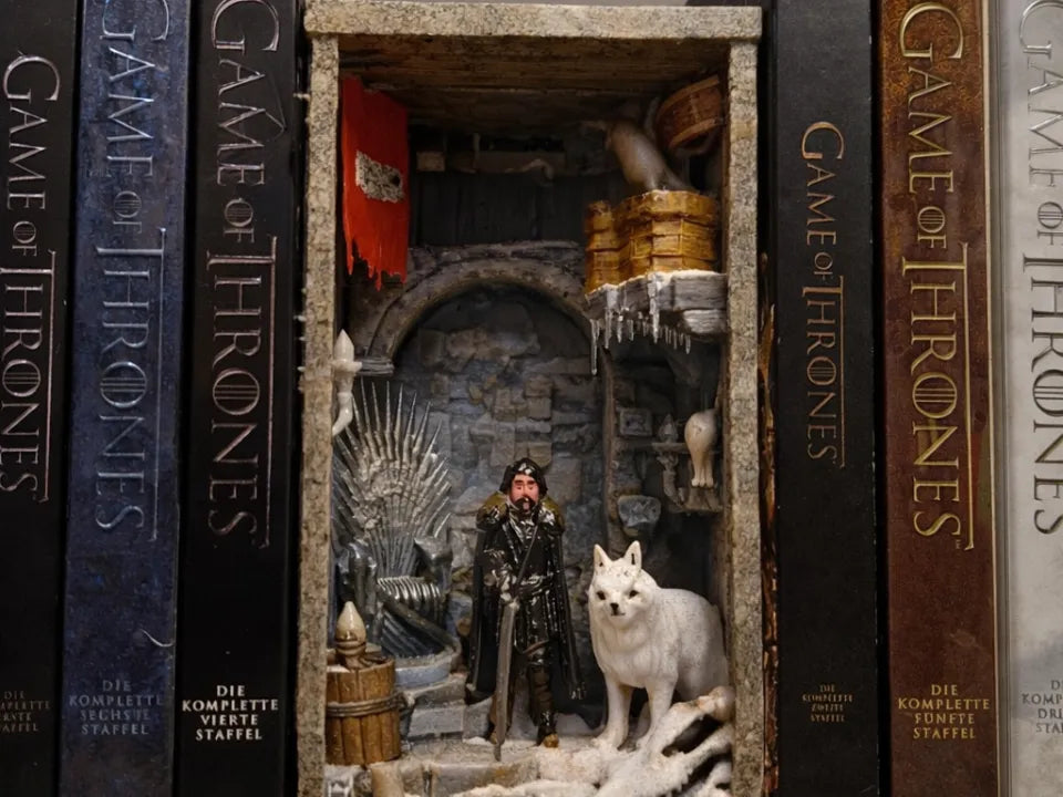 Serre-livres Game of Thrones Glace et Feu - Geek Print