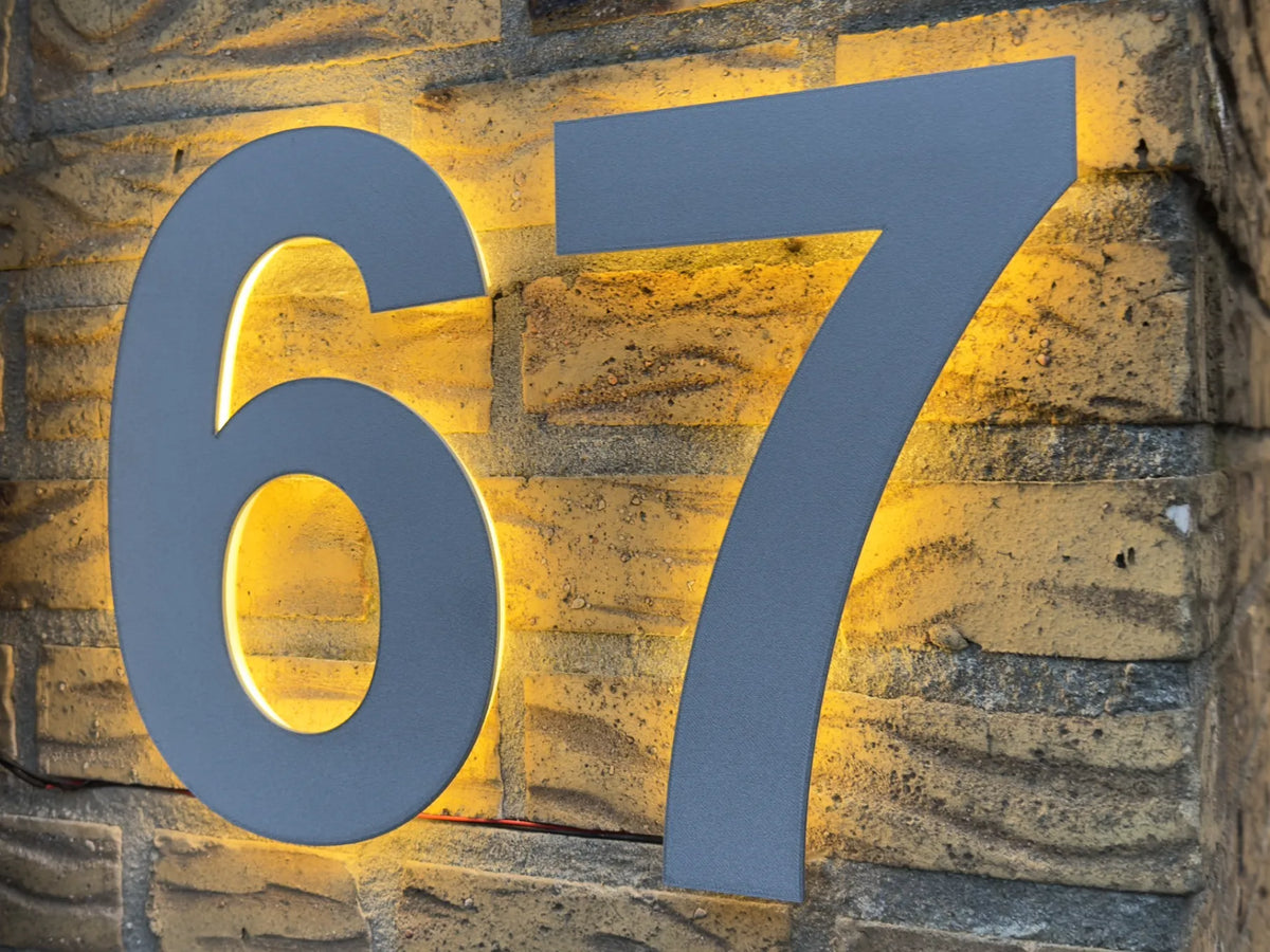 Numéros de maison LED 0-9 - NFC Print