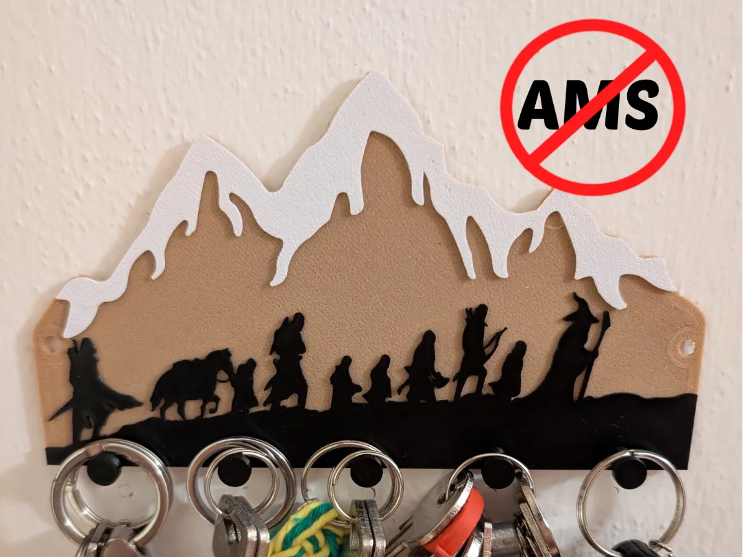 Le porte-clés du Seigneur des Anneaux - Geek Print