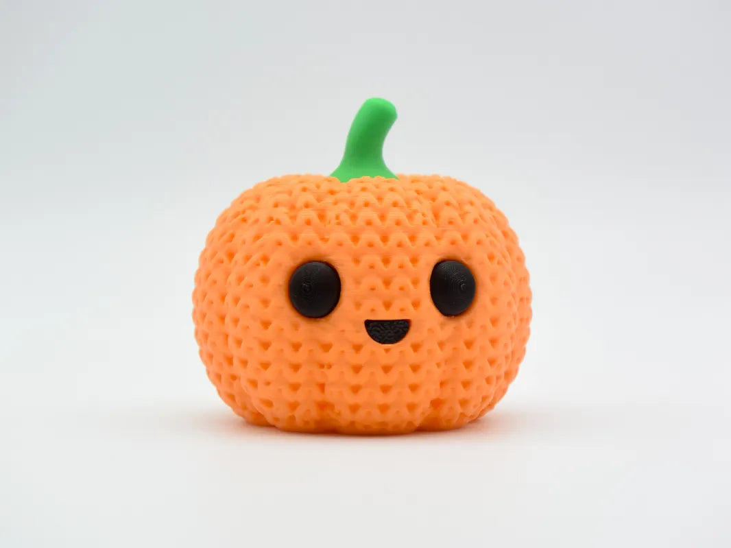 Mignonne Citrouille Tricotée - Halloween - Fêtes Print
