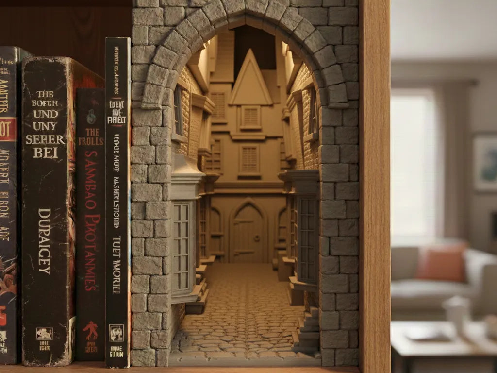 Coin de livre Chemin de Traverse - Maquette Print