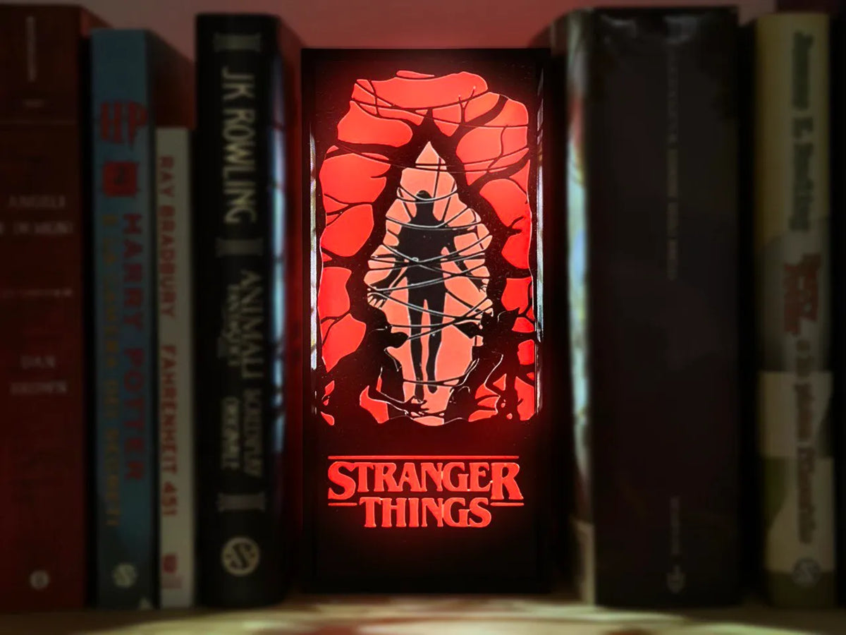 Coin de livre Stranger Things - Geek Print