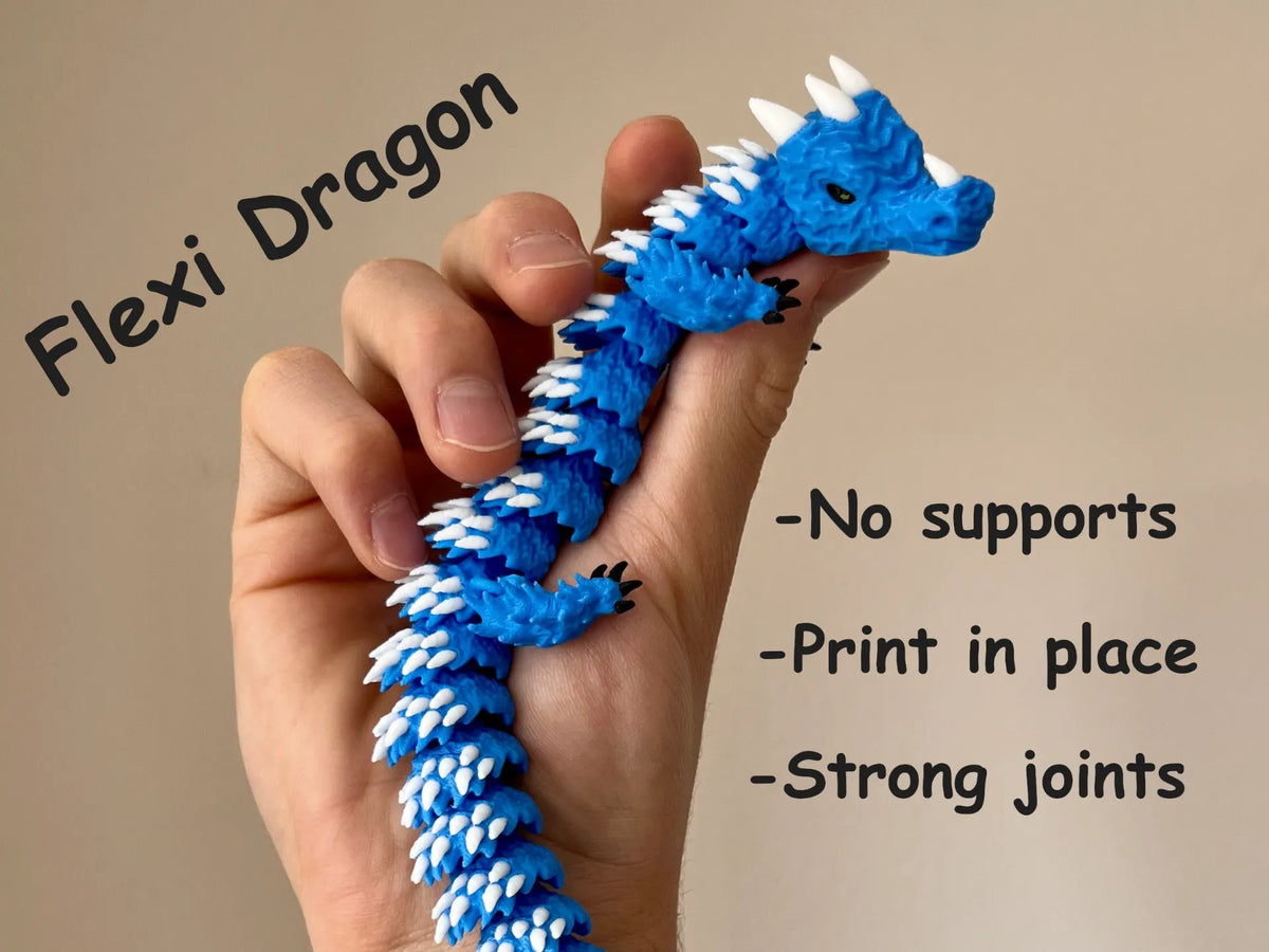 Dragon flexible - Figurine Print