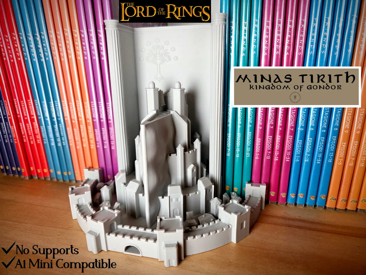 Minas Tirith Book Nook - Le Seigneur des Anneaux - Geek Print