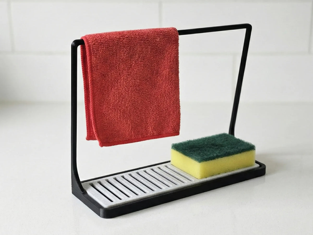 Organiseur Modulaire pour Éponge, Chiffon et Liquide Vaiselle - Maison Print
