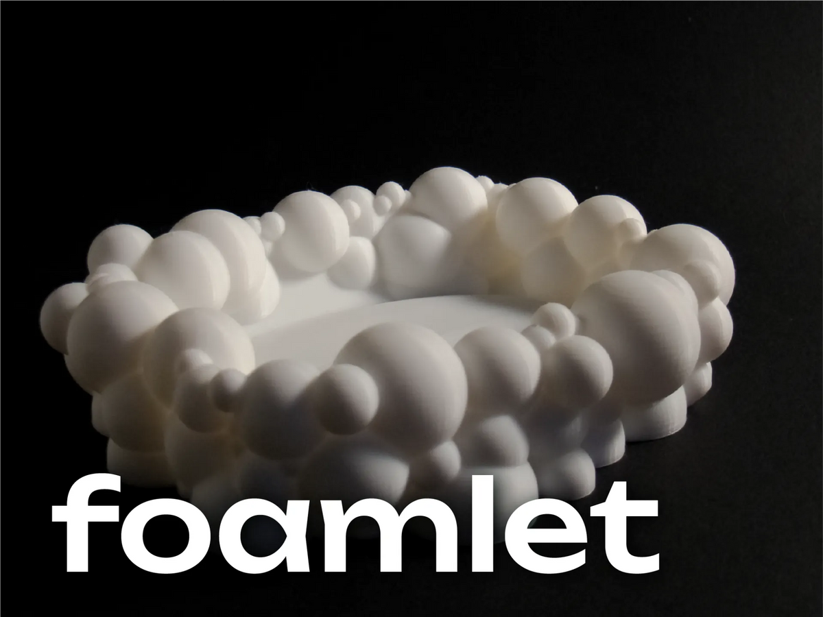 Foamlet - Porte-savon inspiré des bulles - Beauté Print