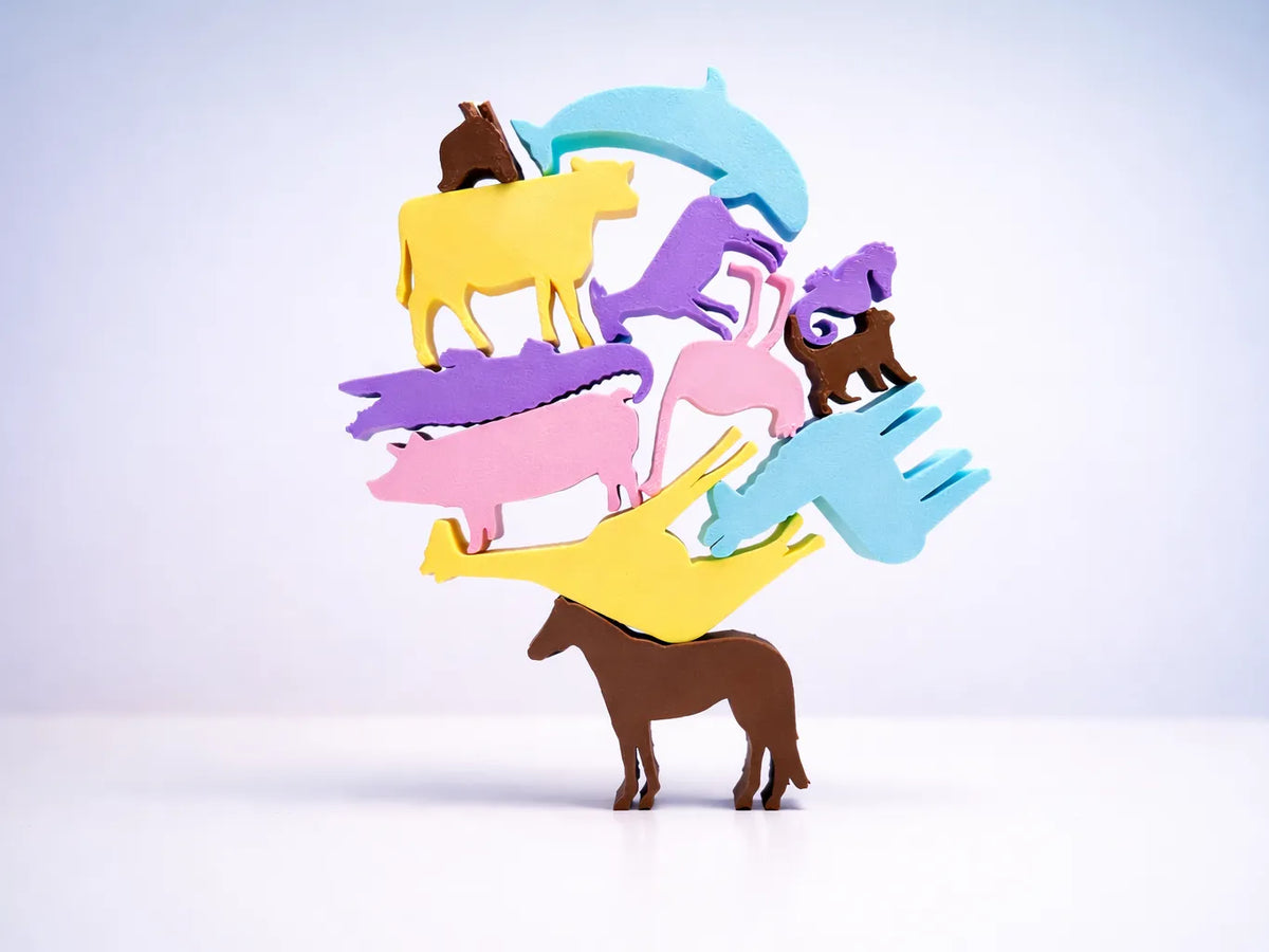 Animal Stack - Jeu d'équilibre et d'adresse - Jeux Print