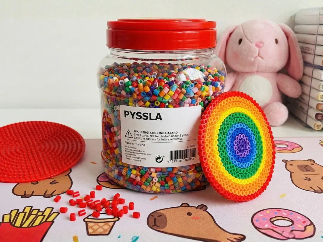 Perle IKEA Pyssla / Perle Hama (5mm) - Bijoux Print