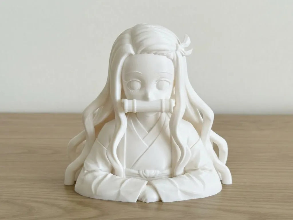 Buste de Nezuko Kamado – Figurine d'anime Demon Slayer - Figurine Print