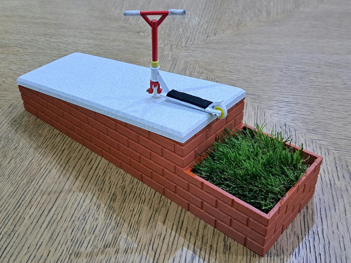 Ledge de Saut en Herbe pour Fingerboard - Vélo Print