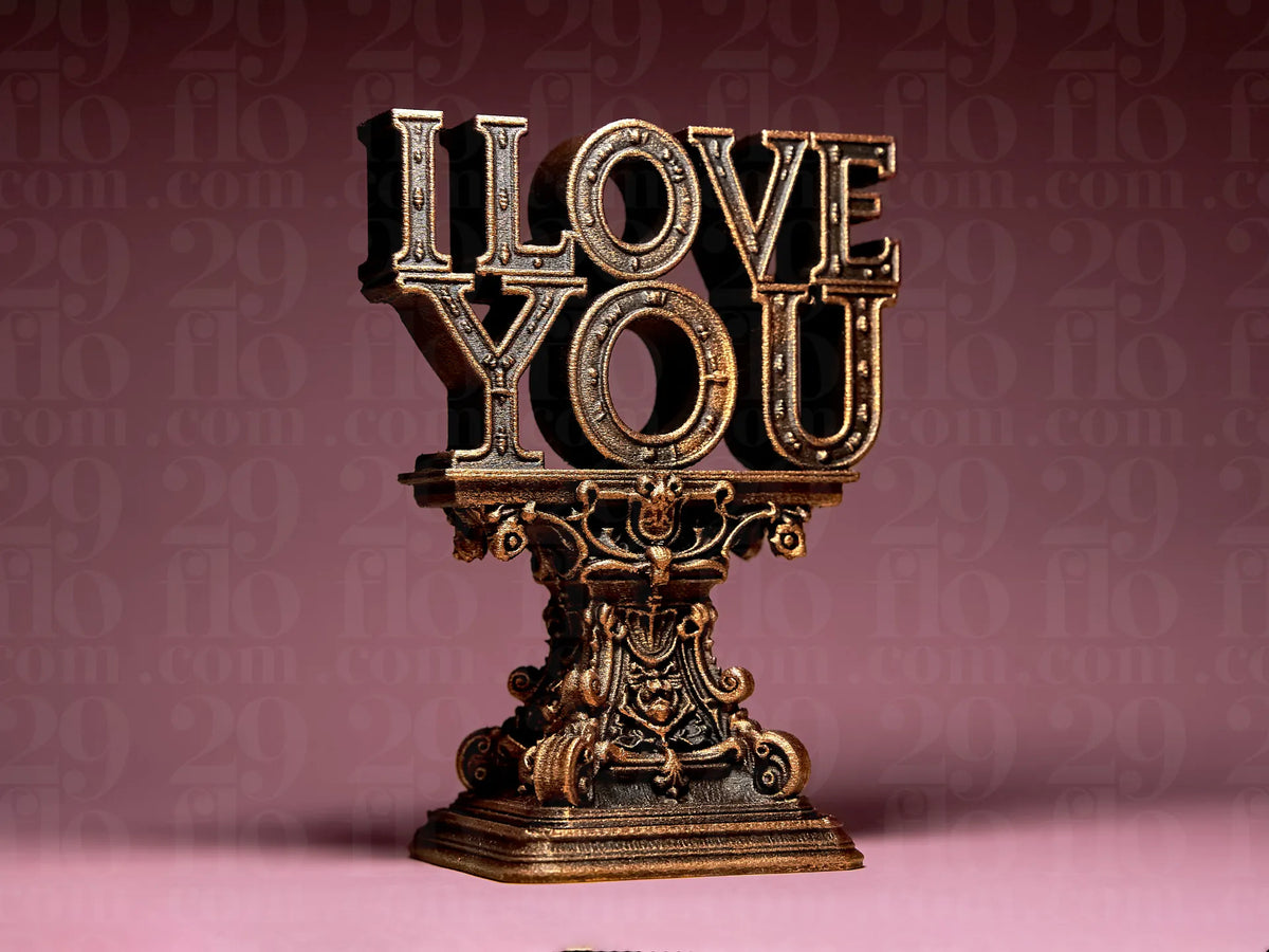 Statue Je t'aime - Fêtes Print