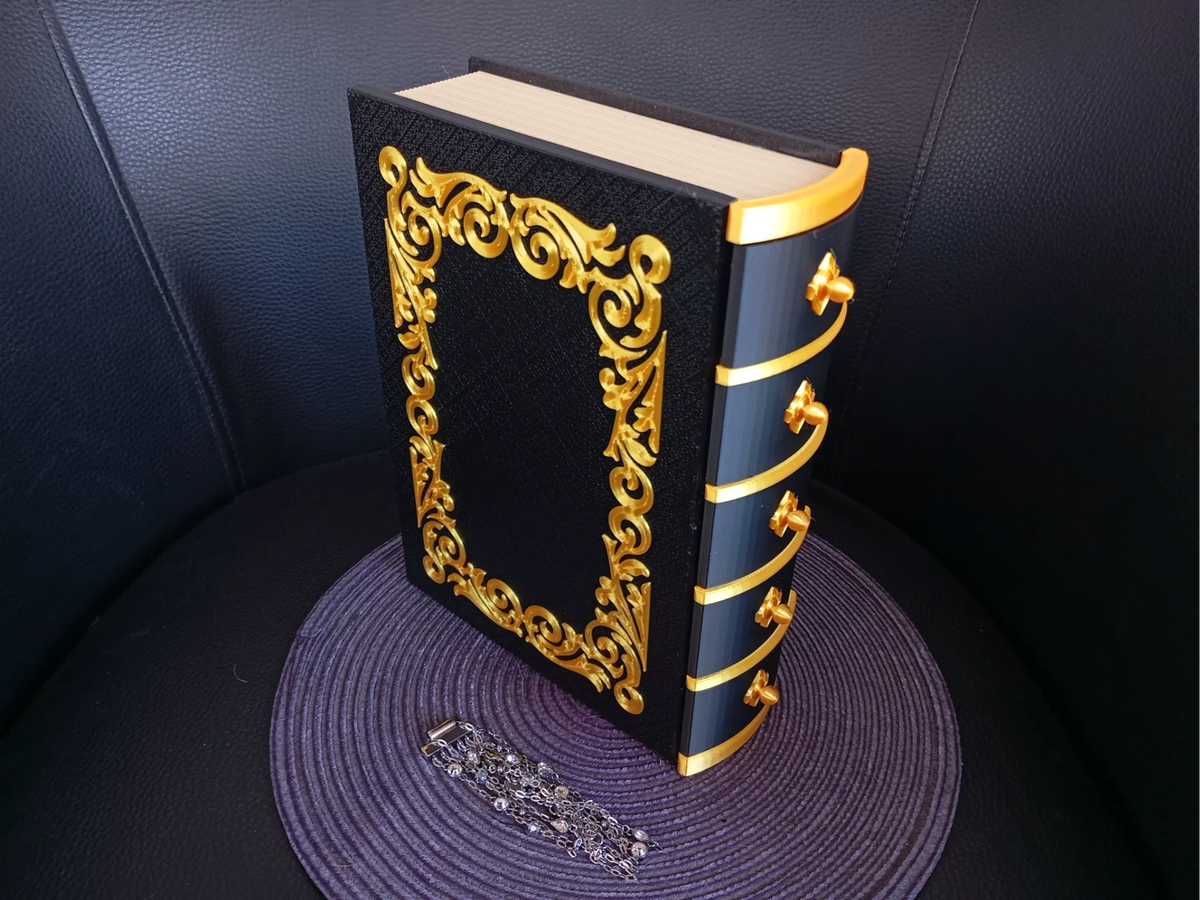 Boîte à bijoux tiroir coin de lecture réaliste - Maquette Print