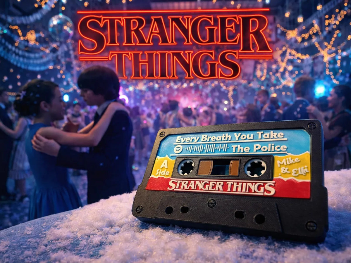 Stranger Things Cassette Mike Elfi Partie 1 - Geek Print