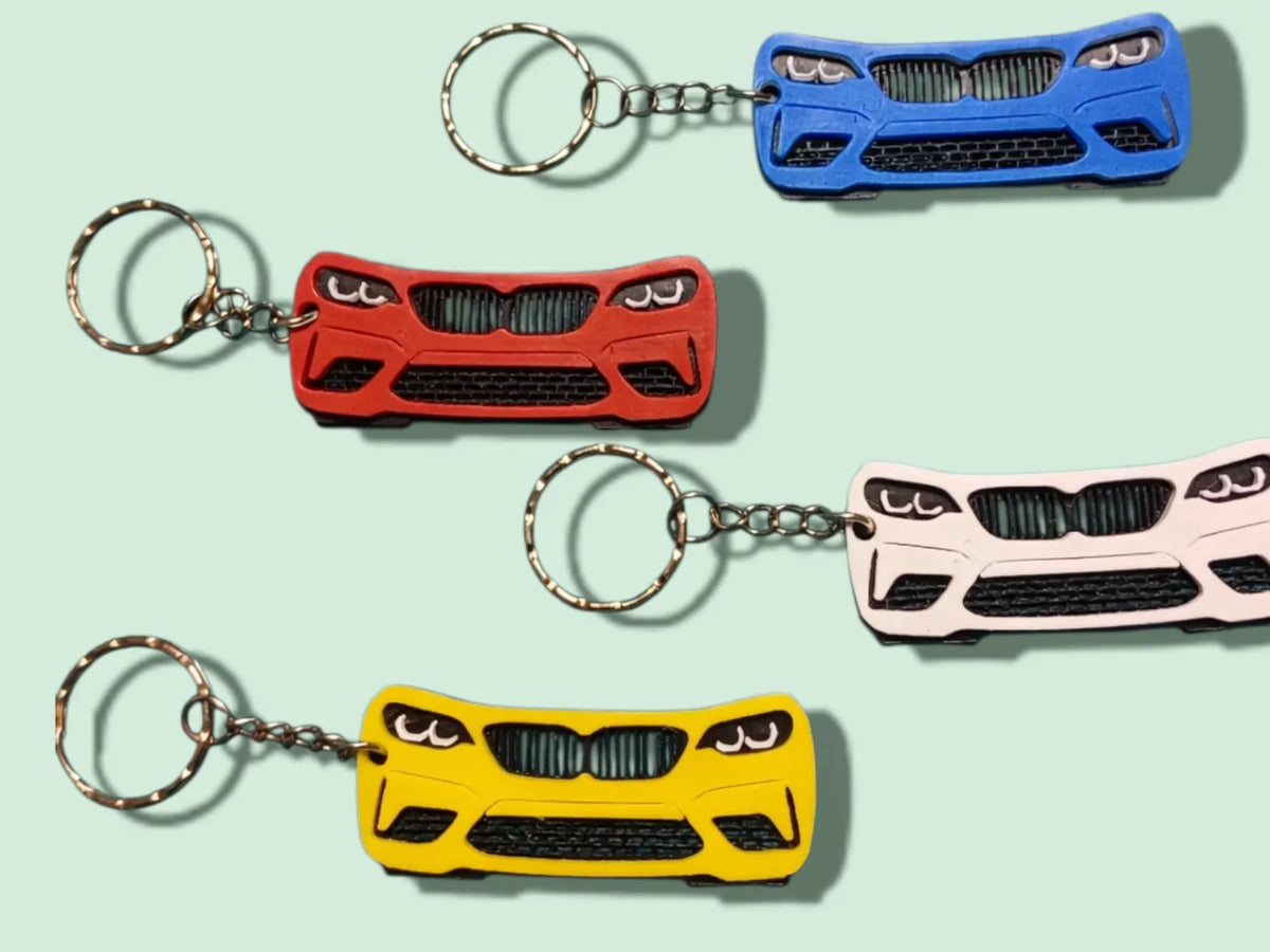 Porte-clés BMW M2 avant de voiture - Auto Print