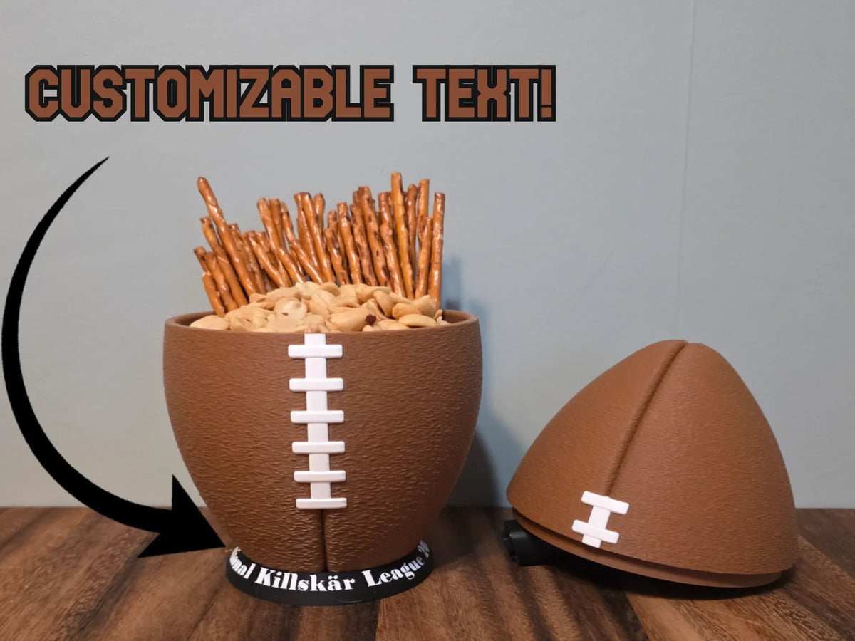 Bol à collations du coup d'envoi - Superbowl - Football américain - Sport Print