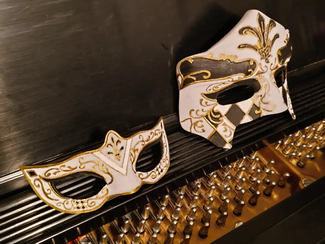 Masques de mascarade assortis Homme Femme - Cosplay Print
