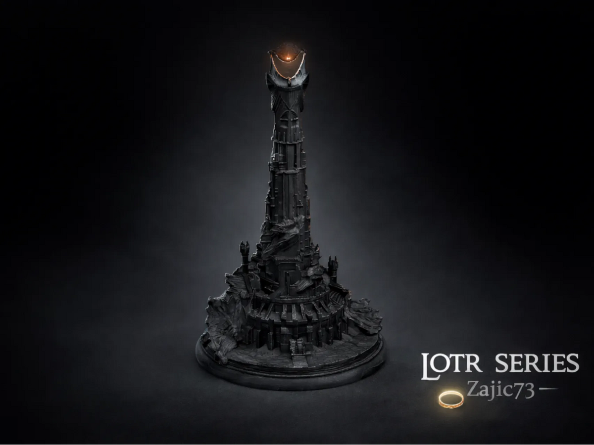 Tour DE Barad-dûr (Le Seigneur des Anneaux - SDA) - Geek Print