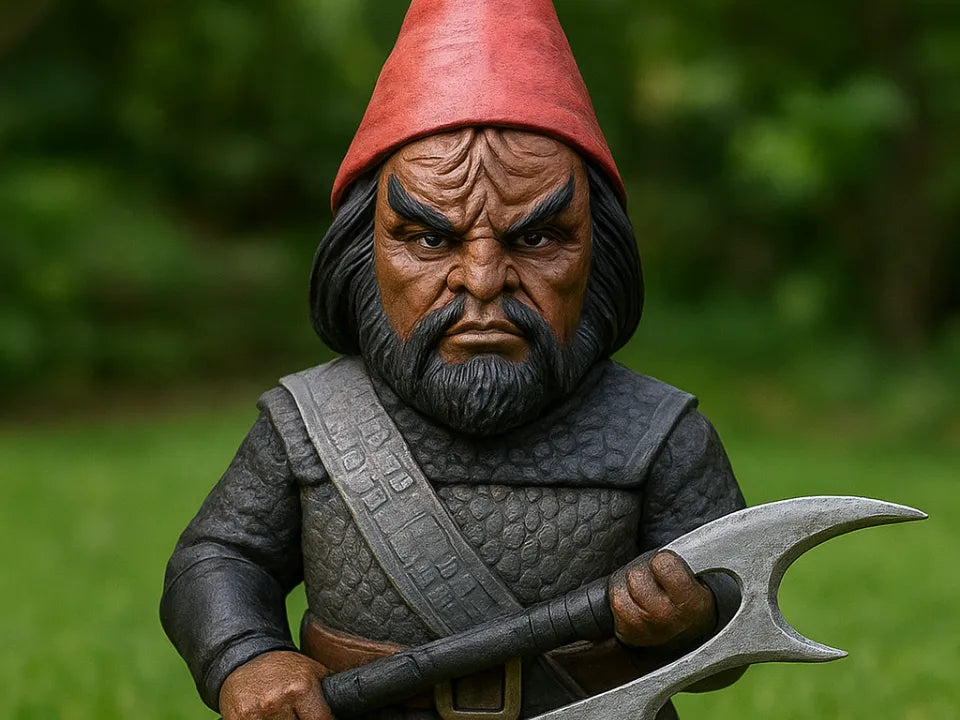 Star Trek: Commandeur Worf Nain de Jardin - Geek Print