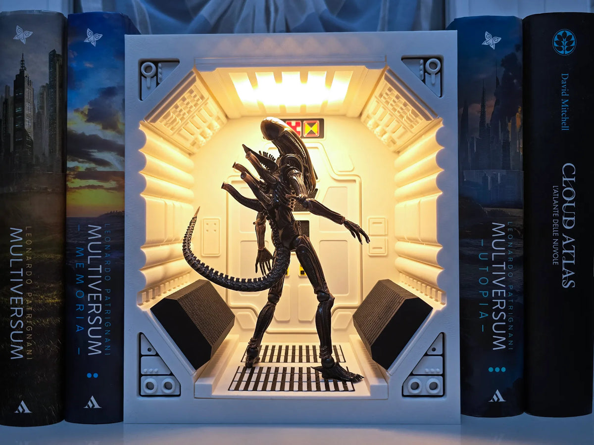 Alien - Sas du Vaisseau Spatial Nostromo Book Nook - Maquette Print