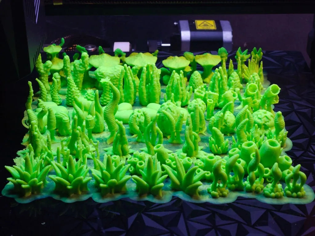 100 Plantes Fantastiques pour Socle de Table & Terrain #61 - Maquette Print