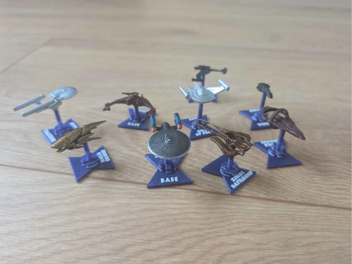 Chaise du Capitaine Star Trek : Vaisseaux miniatures (Marché) - Geek Print