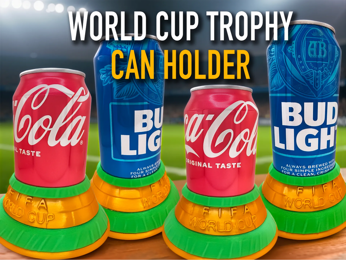 Support de canette Trophée Coupe du Monde FIFA 2026 - Sport Print