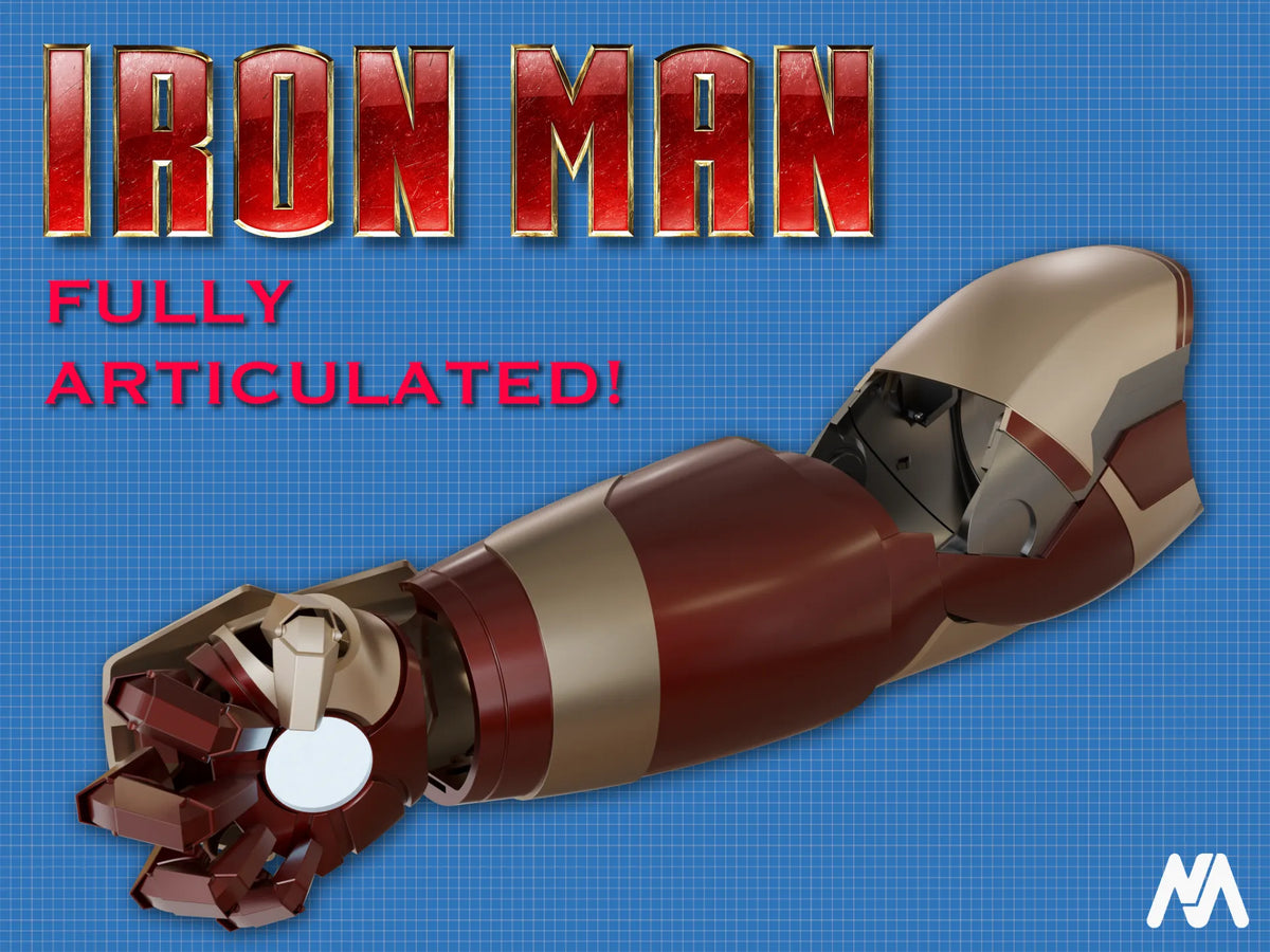 Bras articulé d'Iron Man - Geek Print