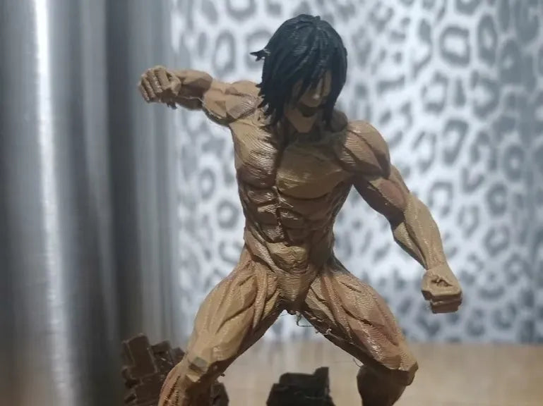Eren Yeager - L'Attaque des Titans - Forme de Base - Geek Print
