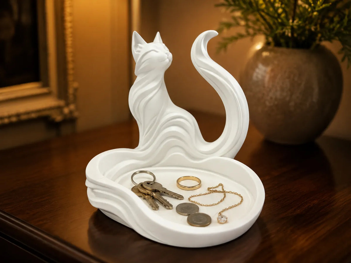 Plateau de rangement pour chat - Vide-poche - Bijoux Print