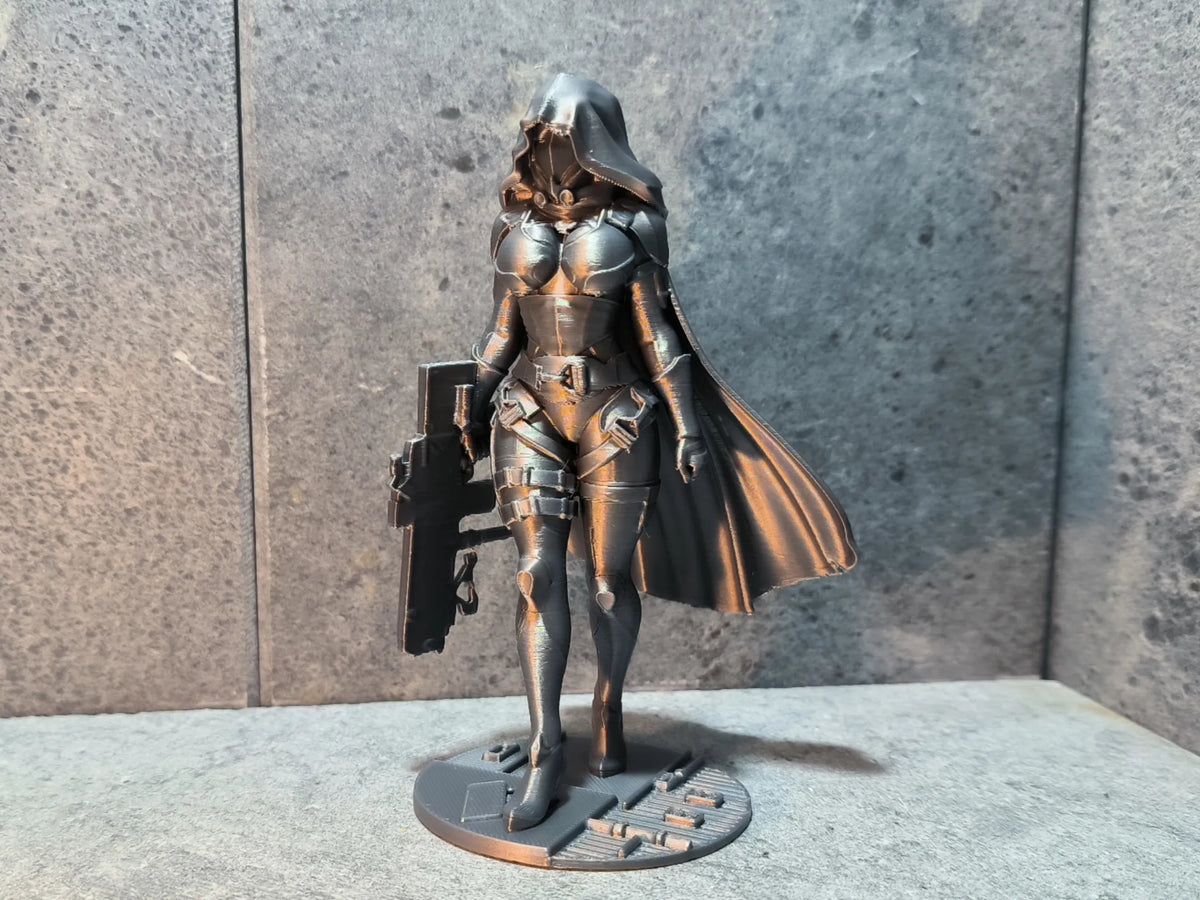 Figure d'un cyborg féminin Destiny Hunter - Figurine Print