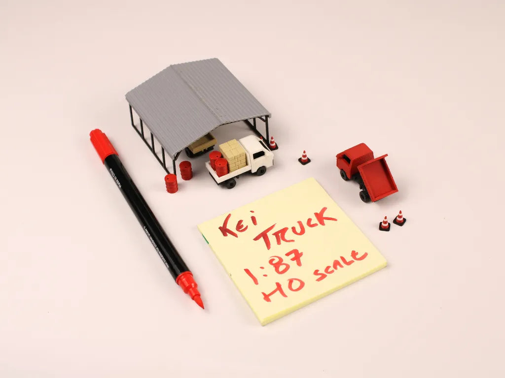 Kei Truck - échelle 1:87 HO - Maquette Print