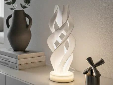 Lampe Spirale Organique pour Kit LED-001 - Lumière Print