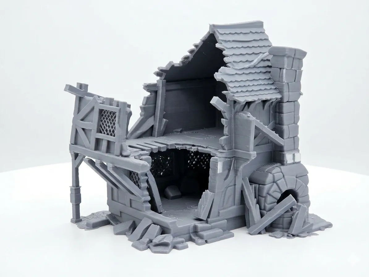 Taverne Médiévale – Terrain de jeu de rôle sur table - Jeux Print