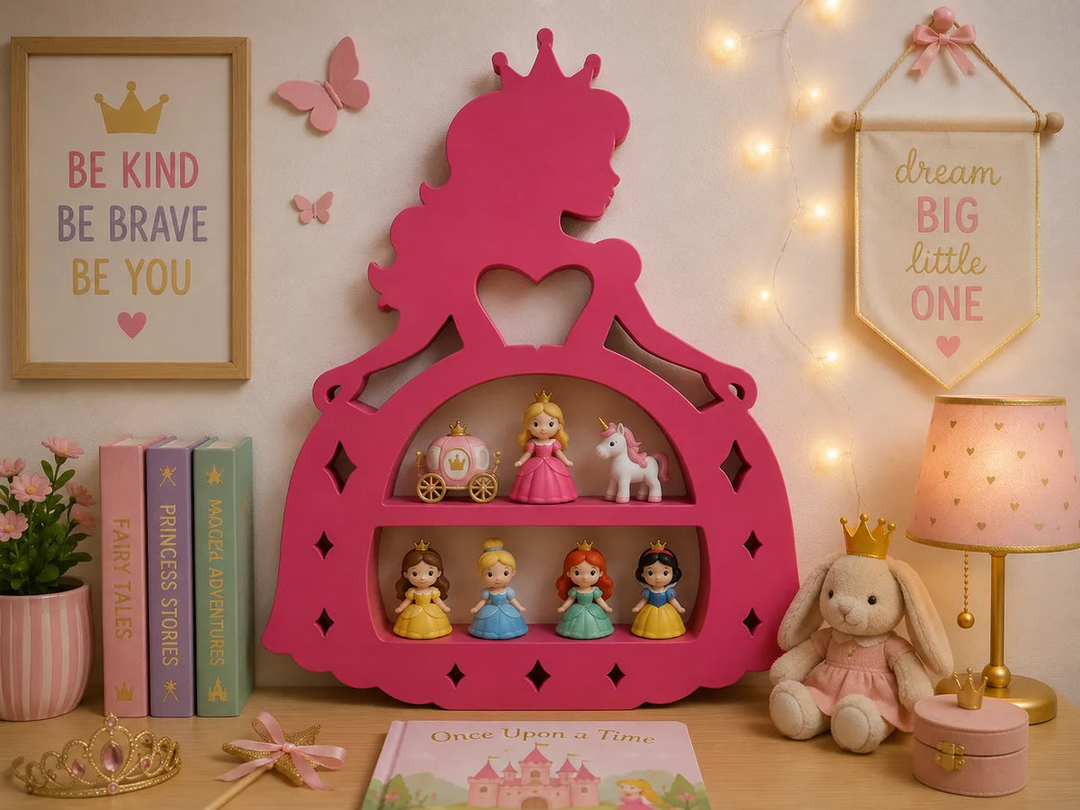 Étagère Murale / de Table Princesse pour Enfants - Bébé Print