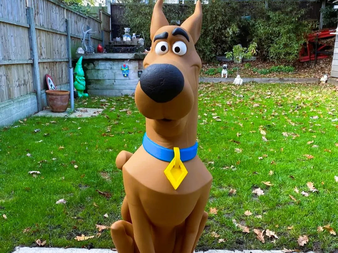 Modèle 3D grandeur nature de Scooby-Doo 1150mm - Figurine Print