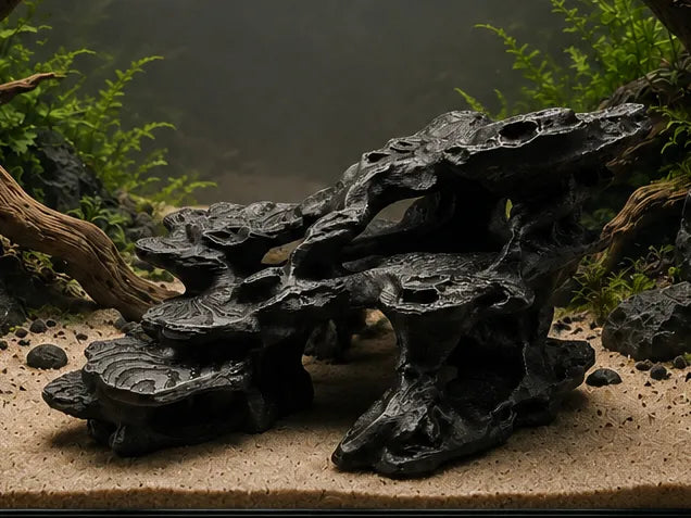 Abri rocheux superposé - Décoration pour Terrarium et Aquarium - Pet Print