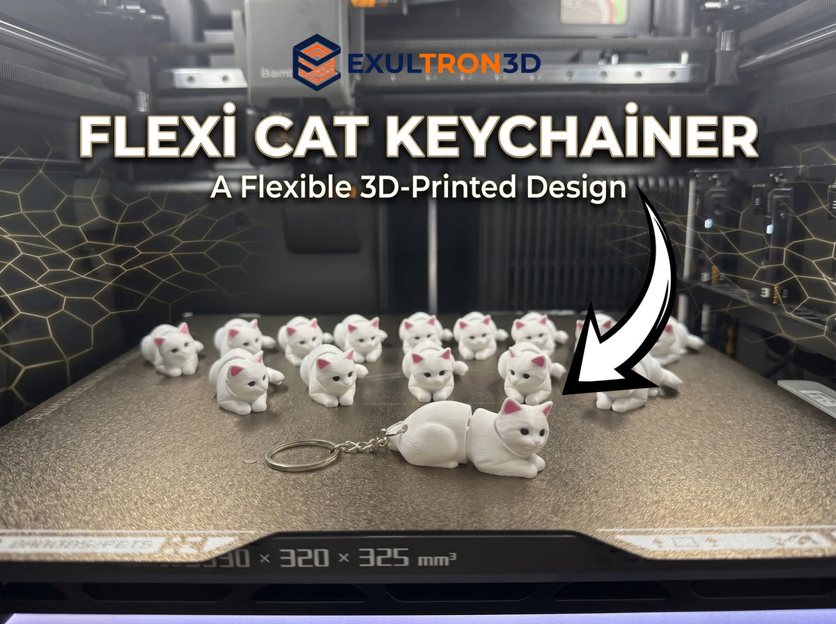 Chat Mignon Flexible - Geek Print