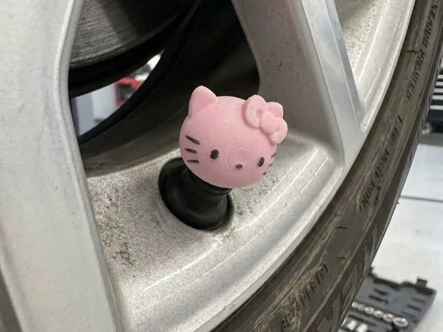 Bouchon de valve de pneu Hello Kitty - Auto Print