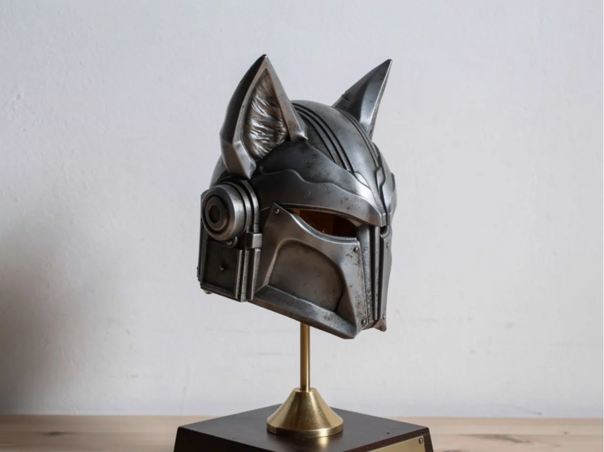 Casque Loup Mandalorien - Cosplay Print